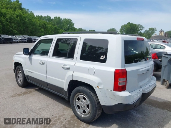 2014 Jeep Patriot Altitude with VIN 1C4NJPBA8ED504989, listed as a IAAI auction lot 42284403 with 196,922 mi miles and . Bid and sale history available at DreamBid. Image 3.