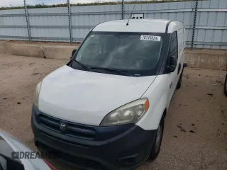 2016 Ram ProMaster City Cargo Tradesman with VIN ZFBERFATXG6B76090, listed as a Copart auction lot 70745034 with 123,982 mi miles and Salvage Title. Bid and sale history available at DreamBid. Image 5.