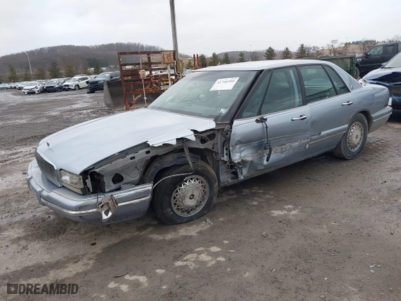 1996 Buick Park Avenue with VIN 1G4CW52K8TH609975, listed as a IAAI auction lot 41740380 with 164,919 mi miles. Bid and sale history available at carsss.com. Image 17.