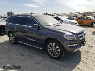 2016 Mercedes-Benz GL with VIN 4JGDF6EE0GA682515, listed as a Copart auction lot 59000004 with 91,921 mi miles and Salvage Title. Bid and sale history available at carsss.com. Image 4.