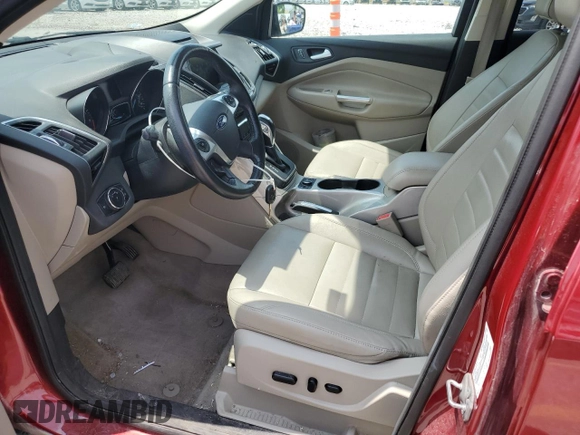 2013 Ford Escape SEL with VIN 1FMCU9H96DUD80433, listed as a Copart auction lot 55514195 with 195,781 mi miles and Salvage title. Bid and sale history available at DreamBid. Image 7.