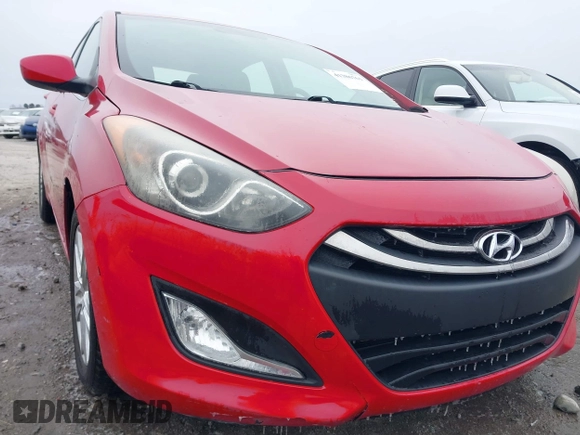2013 Hyundai Elantra GT with VIN KMHD35LE7DU094238, listed as a IAAI auction lot 41386761 with 158,531 mi miles. Bid and sale history available at carsss.com. Image 6.