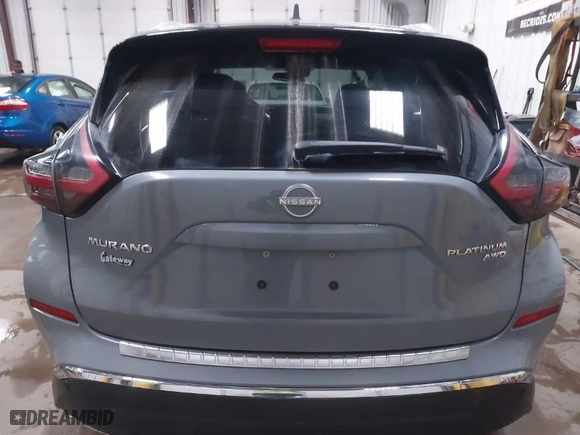2023 Nissan Murano Platinum with VIN 5N1AZ2DS0PC127479, listed as a IAAI auction lot 41664634 with 27,698 mi miles. Bid and sale history available at carsss.com. Image 16.
