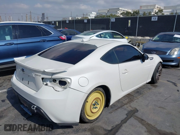 2013 Subaru BRZ Limited with VIN JF1ZCAC16D1605381, listed as a IAAI auction lot 38759632 with 95,017 mi miles and . Bid and sale history available at DreamBid. Image 4.