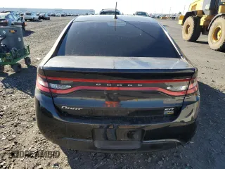 2016 Dodge Dart SXT with VIN 1C3CDFBA9GD689151, listed as a Copart auction lot 75023014 with 117,993 mi miles and Salvage Title. Bid and sale history available at carsss.com. Image 6.