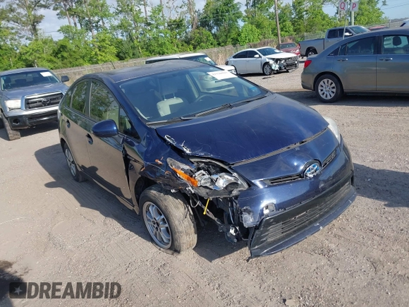 2014 Toyota Prius Four with VIN JTDKN3DU7E0385069, listed as a IAAI auction lot 41736927 with 211,539 mi miles. Bid and sale history available at carsss.com. Image 1.