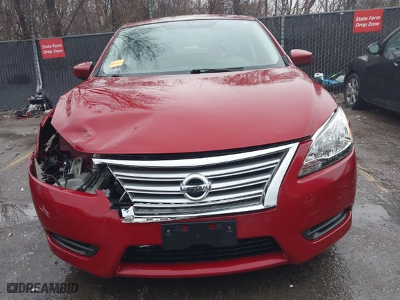 2014 Nissan Sentra S with VIN 3N1AB7AP4EL611942, listed as a IAAI auction lot 41429683 with 145,587 mi miles. Bid and sale history available at carsss.com. Image 12.