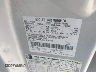 2009 Ford F-150 XL with VIN 1FTPW14V69FA39288, listed as a IAAI auction lot 41373161 with 167,020 mi miles and . Bid and sale history available at DreamBid. Image 9.