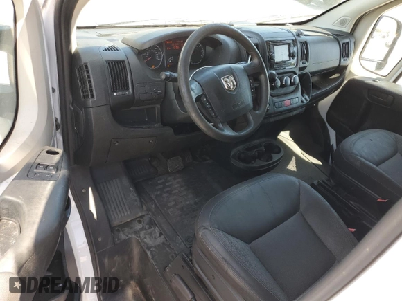 2017 Ram ProMaster Cargo with VIN 3C6TRVDG5HE503380, listed as a Copart auction lot 52719345 with 231,239 mi miles and Clean Title. Bid and sale history available at carsss.com. Image 8.