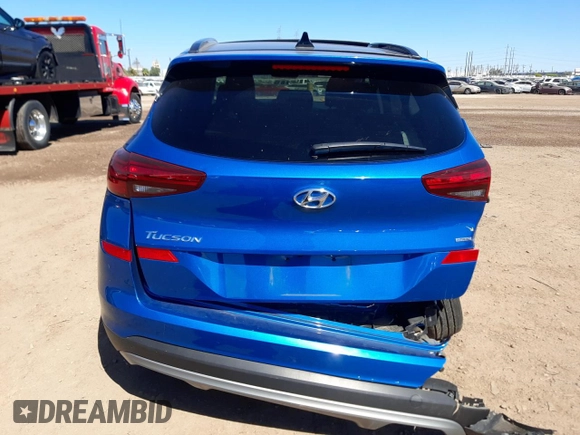 2019 Hyundai Tucson Ultimate z VIN KM8J3CAL7KU046342, wystawiony jako Copart lot #48224143 z przebiegiem 20 500 mil mil oraz . Historia ofert i sprzedaży dostępna na DreamBid. Obrazek 6.