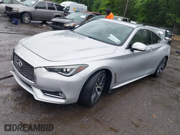 2017 Infiniti Q60 Sport with VIN JN1EV7EKXHM361561, listed as a IAAI auction lot 42247018 with 49,896 mi miles and . Bid and sale history available at DreamBid. Image 17.