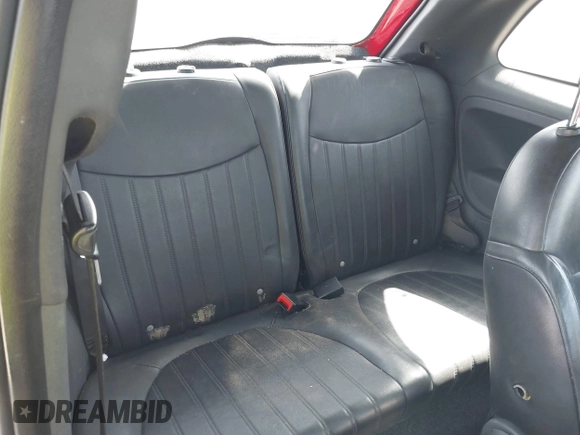 2015 FIAT 500 Turbo with VIN 3C3CFFHH2FT648125, listed as a IAAI auction lot 41835574 with 111,197 mi miles. Bid and sale history available at carsss.com. Image 8.