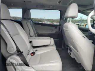 2020 Honda Odyssey Elite with VIN 5FNRL6H91LB023846, listed as a Copart auction lot 48240135 with 92,400 mi miles and Salvage title. Bid and sale history available at DreamBid. Image 11.