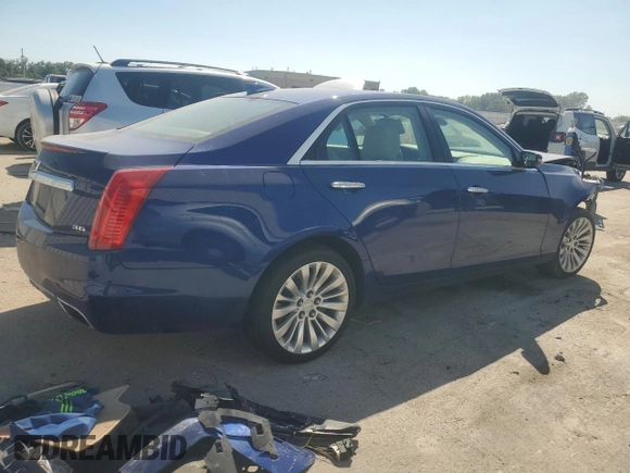 2015 Cadillac CTS Performance AWD with VIN 1G6AY5S36F0125307, listed as a Copart auction lot 69673874 with 147,315 mi miles and Salvage Title. Bid and sale history available at DreamBid. Image 3.