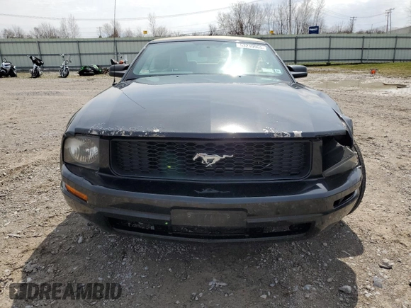 2007 Ford Mustang Deluxe with VIN 1ZVFT84N875365994, listed as a Copart auction lot 53210965 with 170,112 mi miles and Salvage Title. Bid and sale history available at carsss.com. Image 5.