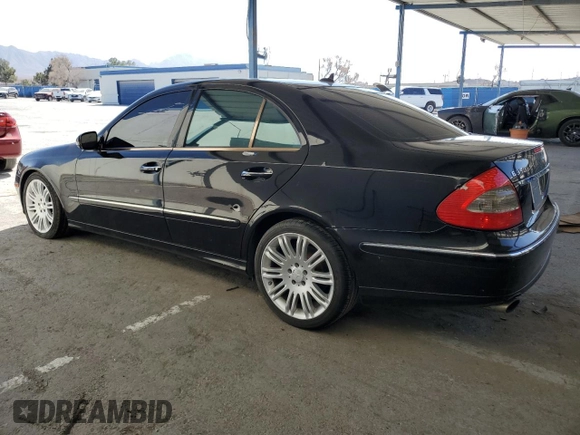 2008 Mercedes-Benz E-Class Luxury 3.5L with VIN WDBUF56X28B246399, listed as a Copart auction lot 47385145 with 129,351 mi miles and Clean Title. Bid and sale history available at carsss.com. Image 2.