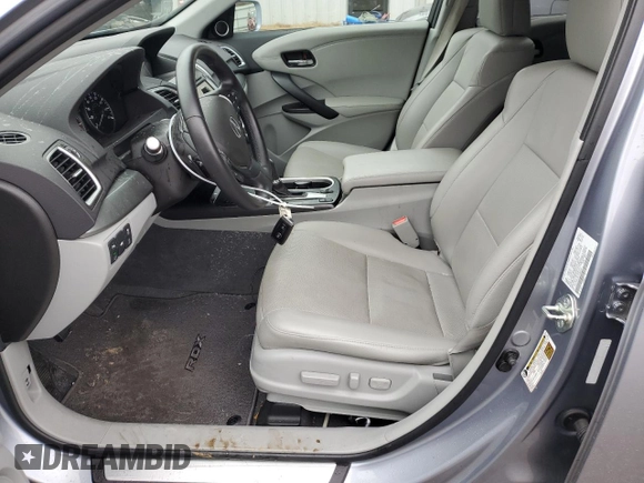 2016 Acura RDX Advance with VIN 5J8TB3H75GL004355, listed as a Copart auction lot 43112275 with 108,297 mi miles and Salvage title. Bid and sale history available at DreamBid. Image 7.