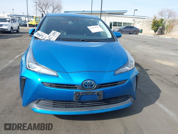 2019 Toyota Prius L Eco z VIN JTDKARFU2K3075756, wystawiony jako IAAI lot #41459946 z przebiegiem 75 382 mil mil oraz . Historia ofert i sprzedaży dostępna na DreamBid. Obrazek 13.
