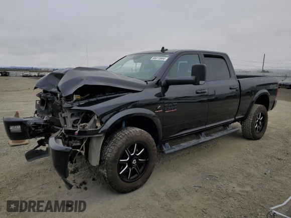 2017 Ram 2500 Laramie with VIN 3C6UR5FL9HG540564, listed as a Copart auction lot 66411644 with Not Provided miles and Salvage Title. Bid and sale history available at carsss.com. Image 1.