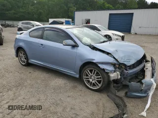 2008 Scion tC Spec with VIN JTKDE167180226016, listed as a Copart auction lot 53718005 with 117,463 mi miles and Salvage Title. Bid and sale history available at DreamBid. Image 4.