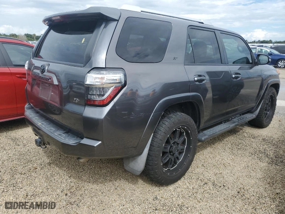 2017 Toyota 4Runner SR5 with VIN JTEZU5JR8H5154469, listed as a Copart auction lot 74082854 with 0 mi miles and Salvage Title. Bid and sale history available at carsss.com. Image 3.