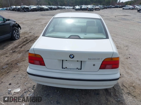 1998 BMW 5 Series 528iA with VIN WBADD6329WBW45360, listed as a IAAI auction lot 41872166 with 110,393 mi miles. Bid and sale history available at carsss.com. Image 16.