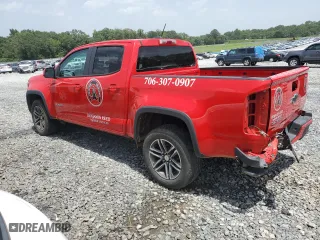 2020 Chevrolet Colorado 2WD Work Truck with VIN 1GCGSBEA9L1114289, listed as a Copart auction lot 65657264 with 43,619 mi miles and Salvage Title. Bid and sale history available at carsss.com. Image 2.