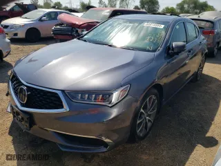 2018 Acura TLX with VIN 19UUB3F3XJA003225, listed as a Copart auction lot 68814594 with 48,547 mi miles and Salvage Title. Bid and sale history available at carsss.com. Image 1.