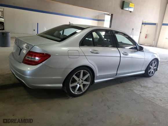 2012 Mercedes-Benz C-Class C 250 Sport with VIN WDDGF4HB6CR197465, listed as a Copart auction lot 48923855 with 147,467 mi miles and Salvage Title. Bid and sale history available at carsss.com. Image 3.
