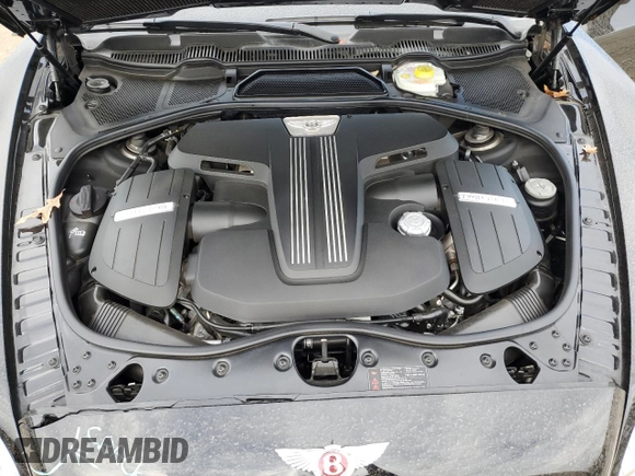 2013 Bentley Continental GT with VIN SCBFT7ZAXDC081537, listed as a Copart auction lot 77930564 with 31,107 mi miles and Salvage Title. Bid and sale history available at DreamBid. Image 11.