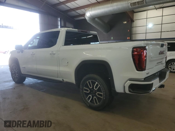 2021 GMC Sierra 1500 AT4 with VIN 3GTP9EEL1MG452089, listed as a Copart auction lot 50997965 with 48,557 mi miles and Salvage title. Bid and sale history available at DreamBid. Image 2.
