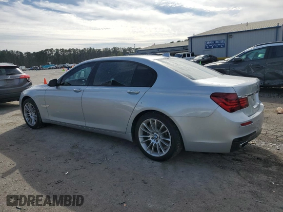2014 BMW 7 Series ALPINA B7 with VIN WBAYE8C54ED135263, listed as a Copart auction lot 46452435 with 138,731 mi miles and Salvage title. Bid and sale history available at DreamBid. Image 2.