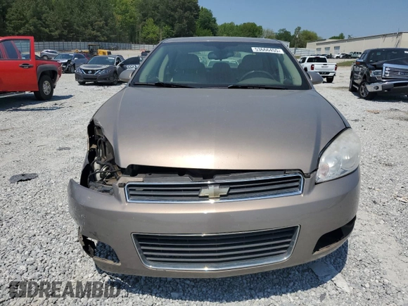 2007 Chevrolet Impala LT with VIN 2G1WC58R279125138, listed as a Copart auction lot 53666455 with 156,210 mi miles and Salvage Title. Bid and sale history available at DreamBid. Image 5.
