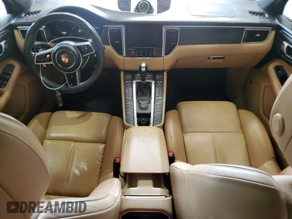 2018 Porsche Macan GTS with VIN WP1AG2A50JLB61808, listed as a Copart auction lot 59893815 with 58,165 mi miles and Salvage title. Bid and sale history available at DreamBid. Image 8.
