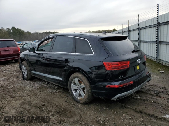 2018 Audi Q7 with VIN WA1AHBF78JD047861, listed as a Copart auction lot 37344014 with 50,318 mi miles and . Bid and sale history available at DreamBid. Image 2.