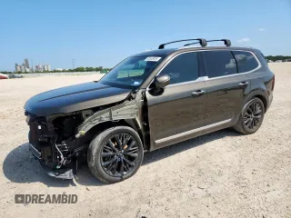 2022 Kia Telluride SX with VIN 5XYP5DHC6NG194623, listed as a Copart auction lot 60648055 with 60,561 mi miles and Salvage title. Bid and sale history available at DreamBid. Image 1.