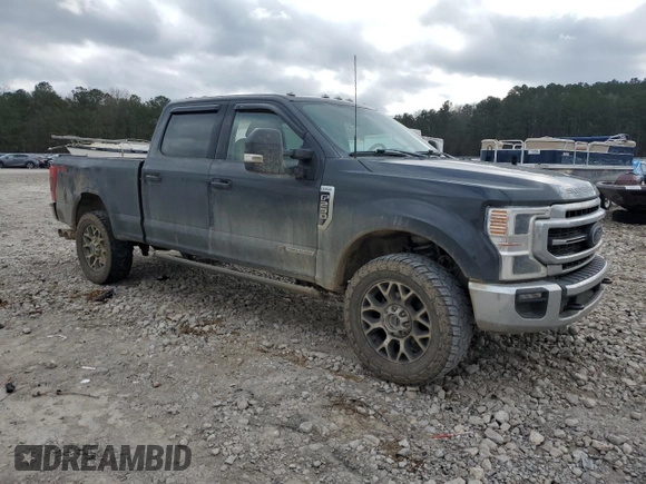 2021 Ford Super Duty F-250 SRW XL with VIN 1FT7W2BT5MEE03805, listed as a Copart auction lot 44221265 with 116,035 mi miles and Salvage Title. Bid and sale history available at carsss.com. Image 4.