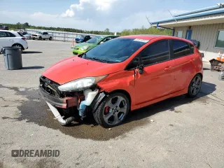 2015 Ford Fiesta ST with VIN 3FADP4GX4FM190145, listed as a Copart auction lot 52610355 with 112,743 mi miles and Salvage Title. Bid and sale history available at carsss.com. Image 1.