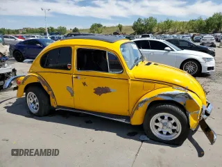 1970 Volkswagen Beetle with VIN 1102216344, listed as a Copart auction lot 66714184 with 14,189 mi miles and Salvage Title. Bid and sale history available at DreamBid. Image 4.