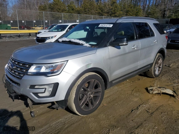 2016 Ford Explorer XLT with VIN 1FM5K7D86GGC55404, listed as a Copart auction lot 44241275 with 142,496 mi miles and Salvage Title. Bid and sale history available at carsss.com. Image 1.