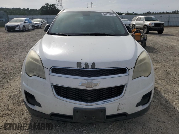 2011 Chevrolet Equinox LS with VIN 2CNALBEC4B6216448, listed as a Copart auction lot 54726755 with 185,178 mi miles and Clean Title. Bid and sale history available at DreamBid. Image 5.