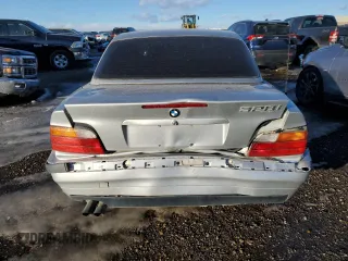 1998 BMW 3 Series 328ic with VIN WBABK7332WET66892, listed as a Copart auction lot 88517365 with 237,178 mi miles and Salvage Title. Bid and sale history available at carsss.com. Image 6.
