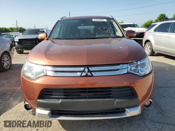 2015 Mitsubishi Outlander GT with VIN JA4JZ4AX5FZ005531, listed as a Copart auction lot 61829905 with 96,838 mi miles and Clean title. Bid and sale history available at DreamBid. Image 5.