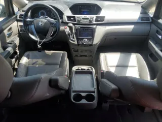 2015 Honda Odyssey EX-L with VIN 5FNRL5H63FB017177, listed as a Copart auction lot 52347205 with 83,148 mi miles and Salvage Title. Bid and sale history available at DreamBid. Image 8.