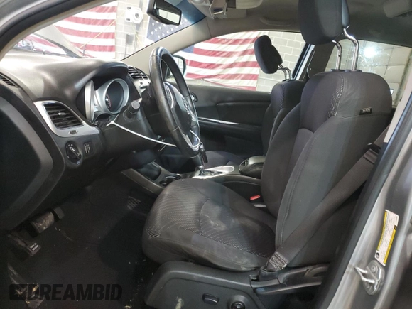 2015 Dodge Journey SXT with VIN 3C4PDCBB9FT694895, listed as a Copart auction lot 87417834 with 129,946 mi miles and Salvage Title. Bid and sale history available at carsss.com. Image 7.