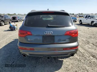 2013 Audi Q7 Prestige с VIN WA1WMAFE7DD008175, выставлен на аукционе Copart как лот 61269865 с пробегом 108 716 миль миль и Списание • Salvage title. История ставок и продаж доступна на DreamBid. Изображение 6.