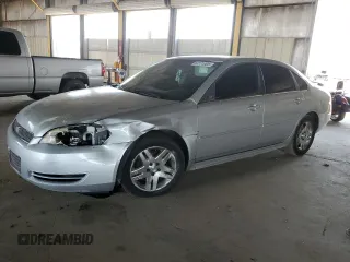 2014 Chevrolet Impala LT with VIN 2G1WB5E3XE1103306, listed as a Copart auction lot 63231005 with 163,901 mi miles and Salvage title. Bid and sale history available at DreamBid. Image 1.