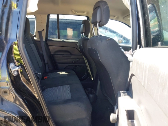 2017 Jeep Compass Sport with VIN 1C4NJCBB8HD134097, listed as a IAAI auction lot 42094456 with 110,967 mi miles and . Bid and sale history available at carsss.com. Image 8.