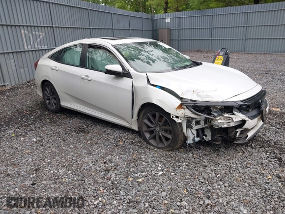 2019 Honda Civic EX z VIN 19XFC1F35KE200536, wystawiony jako IAAI lot #42198146 z przebiegiem 7 231 mil mil oraz . Historia ofert i sprzedaży dostępna na DreamBid. Obrazek 1.