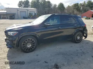2020 Mercedes-Benz GLE 350 with VIN 4JGFB4KB7LA242580, listed as a Copart auction lot 50608275 with 62,227 mi miles and Salvage title. Bid and sale history available at DreamBid. Image 1.